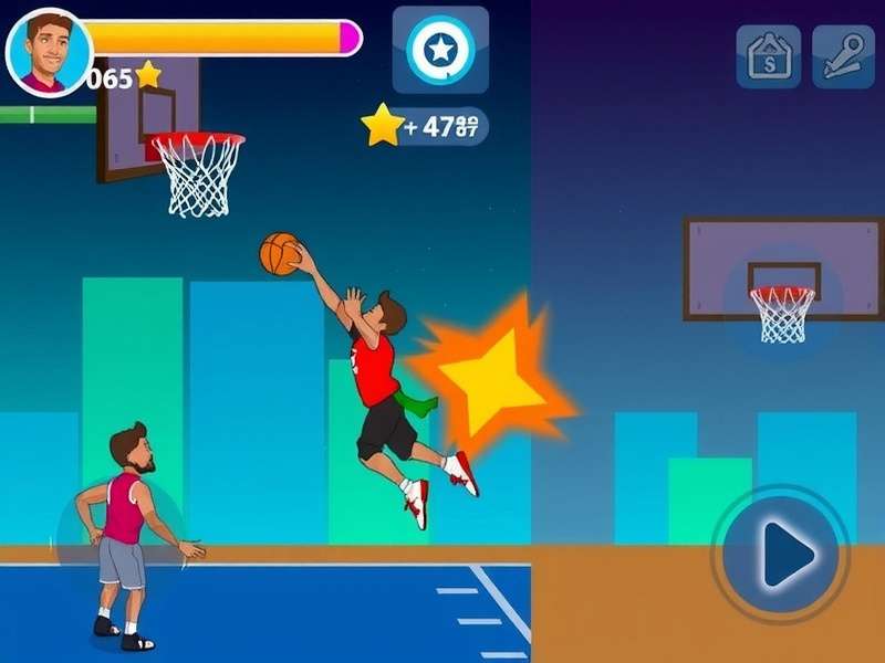 Bharat Hoop Star Desi Dunk Move